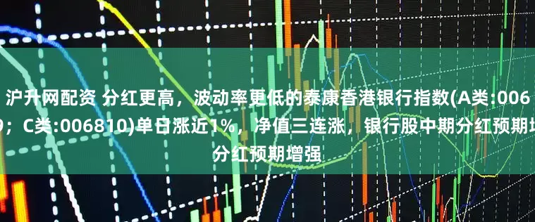 沪升网配资 分红更高，波动率更低的泰康香港银行指数(A类:006809；C类:006810)单日涨近1%，净值三连涨，银行股中期分红预期增强